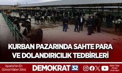 KURBAN PAZARINDA SAHTE PARA VE DOLANDIRICILIK TEDBİRLERİ
