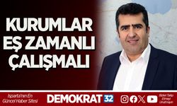 KURUMLAR EŞ ZAMANLI ÇALIŞMALI