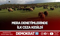MERA DENETİMLERİNDE İLK CEZA KESİLDİ