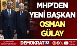 MHP'DEN YENİ BAŞKAN OSMAN GÜLAY