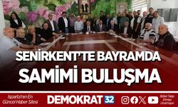 SENİRKENT'TE BAYRAMDA SAMİMİ BULUŞMA