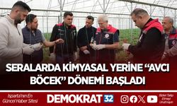 SERALARDA KİMYASAL YERİNE “AVCI BÖCEK” DÖNEMİ BAŞLADI