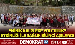 “MİNİK KALPLERE YOLCULUK” ETKİNLİĞİ İLE SAĞLIK BİLİNCİ AŞILANDI