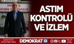 ASTIM KONTROLÜ VE İZLEM