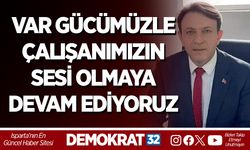 VAR GÜCÜMÜZLE ÇALIŞANIMIZIN SESİ OLMAYA DEVAM EDİYORUZ