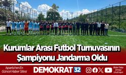 Kurumlar Arası Futbol Turnuvasının Şampiyonu Jandarma Oldu