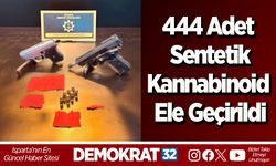 444 Adet Sentetik Kannabinoid Ele Geçirildi