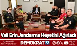 Vali Erin Jandarma Heyetini Ağırladı