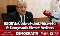 IESOB’da üyelere hukuk müşavirliği ve danışmanlık hizmeti verilecek