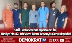 SDÜ Hastanesi'nde Isparta'nın İlk, Türkiye'nin 42. TricValve İşlemi Başarıyla Gerçekleştirildi