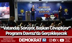 “Vatandaş Soruyor, Başkan Cevaplıyor” Programı Davraz’da Gerçekleşecek