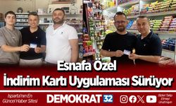Esnafa Özel İndirim Kartı Uygulaması Sürüyor