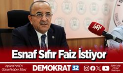 Esnaf Sıfır Faiz İstiyor