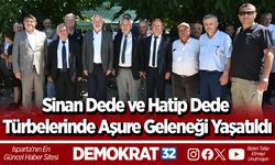 Sinan Dede ve Hatip Dede türbelerinde aşure geleneği yaşatıldı