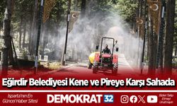 Eğirdir Belediyesi Kene ve Pireye Karşı Sahada