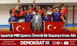 Ispartalı Milli Sporcu Önemli Bir Başarıya İmza Attı
