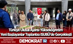 Türkiye Ulusal Ajansı Yükseköğretim Yeni Başlayanlar Toplantısı ISUBÜ'de Gerçekleşti