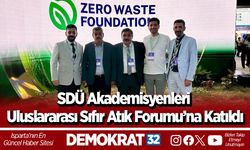 SDÜ Akademisyenleri Uluslararası Sıfır Atık Forumu’na Katıldı
