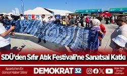 SDÜ’den Sıfır Atık Festivali’ne Sanatsal Katkı