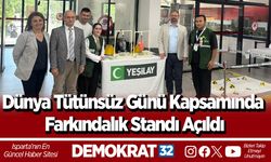 Dünya Tütünsüz Günü Kapsamında Farkındalık Standı Açıldı