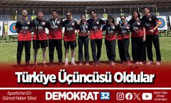 Türkiye Üçüncüsü Oldular
