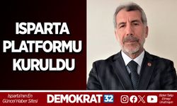 ISPARTA PLATFORMU KURULDU