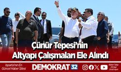 Çünür Tepesi’nin altyapı çalışmaları ele alındı