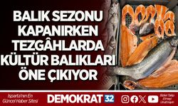 BALIK SEZONU KAPANIRKEN TEZGÂHLARDA KÜLTÜR BALIKLARI ÖNE ÇIKIYOR