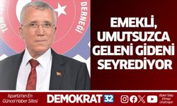Emekli, umutsuzca geleni gideni seyrediyor