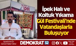 İpek Halı ve Koltuk Yıkama Gül Festivali’nde Vatandaşlarla Buluşuyor