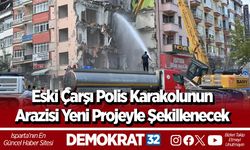 Eski Çarşı Polis Karakolunun Arazisi Yeni Projeyle Şekillenecek