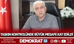 TAŞKIN KONTROLÜNDE BÜYÜK MESAFE KAT EDİLDİ