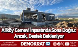 Aliköy Cemevi İnşaatında Sona Doğru: Ancak, Destek Bekleniyor
