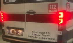 Isparta'da Ramazan Akçay'dan 112 Sağlık İstasyonu'na Ambulans Bağışı