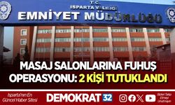 Masaj Salonlarına Fuhuş Operasyonu: 2 Kişi Tutuklandı