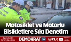 Motosiklet ve Motorlu Bisikletlere Sıkı Denetim