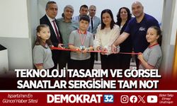 TEKNOLOJİ TASARIM VE GÖRSEL SANATLAR SERGİSİNE TAM NOT