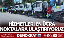 HİZMETLERİ EN ÜCRA NOKTALARA ULAŞTIRIYORUZ