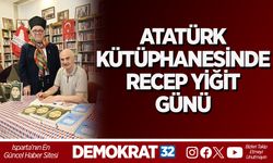 ATATÜRK KÜTÜPHANESİNDE RECEP YİĞİT GÜNÜ
