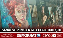 SANAT VE RENKLER GELECEKLE BULUŞTU