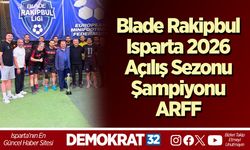 Blade Rakipbul Isparta 2026 açılış sezonu şampiyonu ARFF