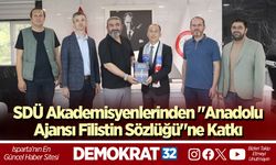 SDÜ Akademisyenlerinden "Anadolu Ajansı Filistin Sözlüğü"ne Katkı