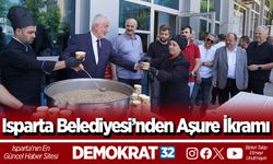 Isparta Belediyesi’nden aşure ikramı