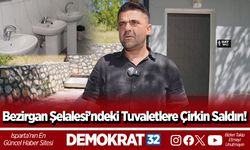 Bezirgan Şelalesi’ndeki tuvaletlere çirkin saldırı!