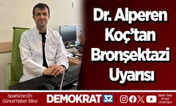 Dr. Alperen Koç’tan Bronşektazi Uyarısı