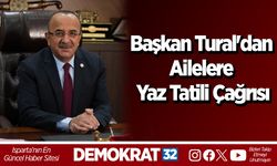 Başkan Tural'dan Ailelere Yaz Tatili Çağrısı