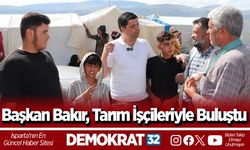 Başkan Bakır, Tarım İşçileriyle Buluştu