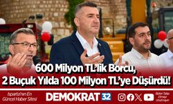 600 Milyon TL’lik Borcu, 2 Buçuk Yılda 100 Milyon TL’ye Düşürdü!