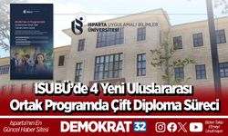 ISUBÜ’de 4 Yeni Uluslararası Ortak Programda Çift Diploma Süreci