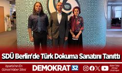 SDÜ Berlin'de Türk Dokuma Sanatını Tanıttı